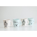 KC-828 new design hot bulk ceramic coffee mugs with customized printing